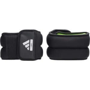 adidas ANKLE/WRIST WEIGHTS 1 KG Závažia na členky a zápästia, čierna, veľkosť