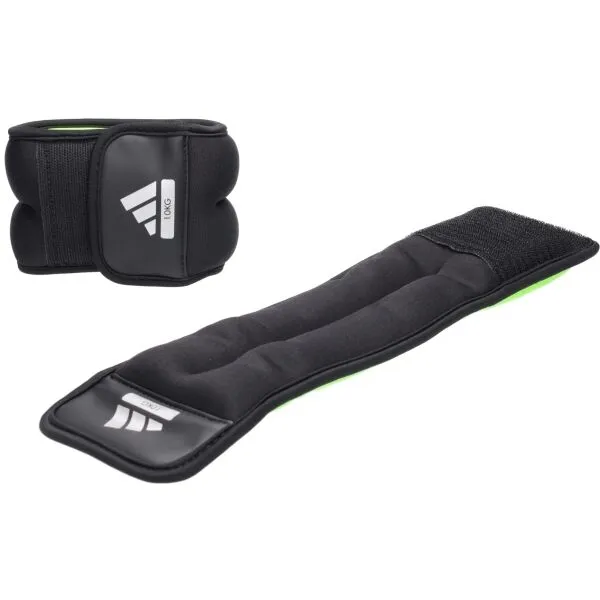 adidas ANKLE/WRIST WEIGHTS 1 KG Závažia na členky a zápästia, čierna, veľkosť