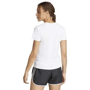 adidas ADIZERO ESSENTIALS TEE Dámske bežecké tričko, biela, veľkosť