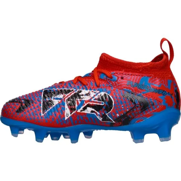 Puma FUTURE 8 MATCH PLAYMAKERS FG/AG JR Detské kopačky, červená, veľkosť 33