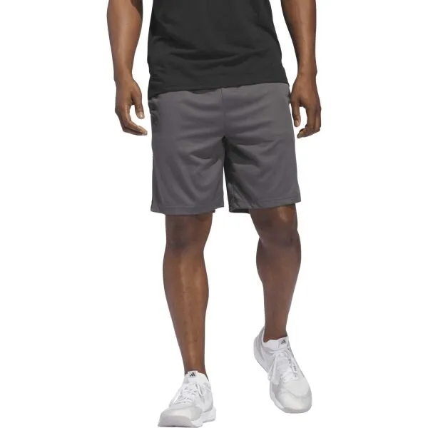 adidas TR-ES PIQ 3SHO Pánske šortky, tmavo sivá, veľkosť