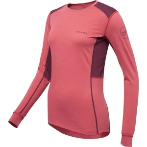 Klimatex VEIFA MERINO Dámske merino blend tričko, ružová, veľkosť
