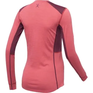 Klimatex VEIFA MERINO Dámske merino blend tričko, ružová, veľkosť