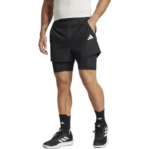adidas GYM+ 2IN1 SHORT Pánske športové kraťasy, čierna, veľkosť