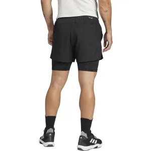 adidas GYM+ 2IN1 SHORT Pánske športové kraťasy, čierna, veľkosť