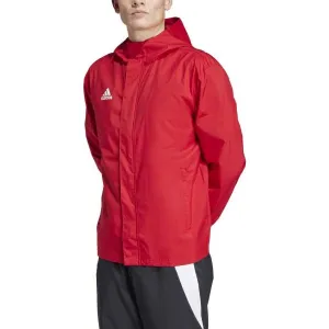 adidas ENT22 AW JKT Pánska futbalová bunda, červená, veľkosť