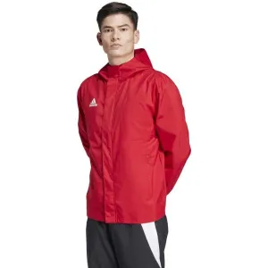 adidas ENT22 AW JKT Pánska futbalová bunda, červená, veľkosť