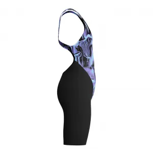 Speedo fastskin endurance+ max openback kneeskin girls blue 128cm