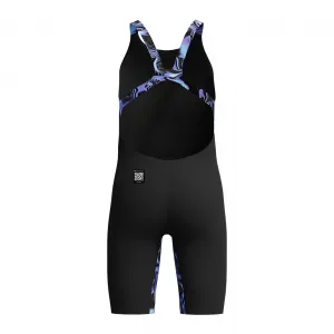 Speedo fastskin endurance+ max openback kneeskin girls blue 128cm