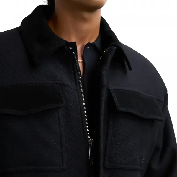 Filling Pieces Box Jacket Varsity "Black" (422560501227-130)