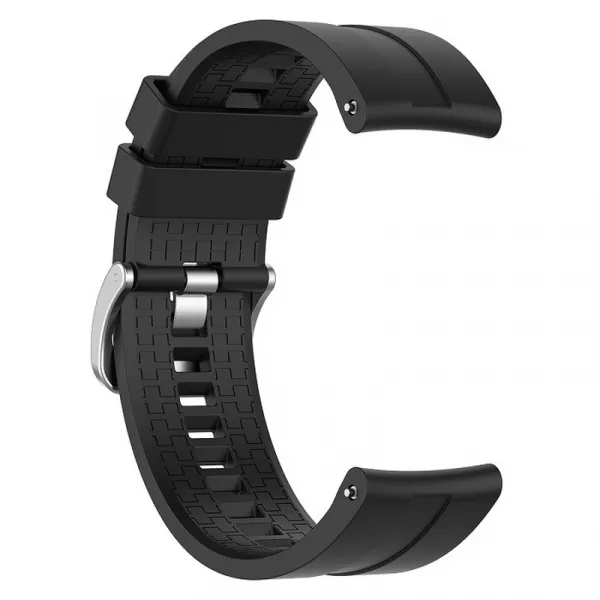 BStrap Silicone Cube remienok na Huawei Watch 3 / 3 Pro, black (SHU004C0111)