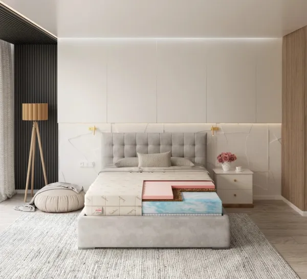 FDM Penový matrac ERGO Bamboo | 80 x 200 cm