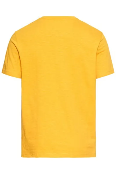 Tričko Camel Active Henley 1/2 Arm Sunflower