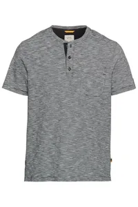 Tričko Camel Active Henley 1/2 Arm Dark Indigo