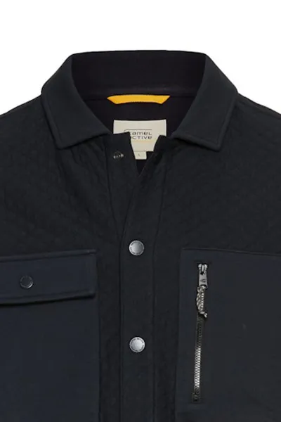 Mikina Camel Active Sweat-Overshirt Dark Indigo