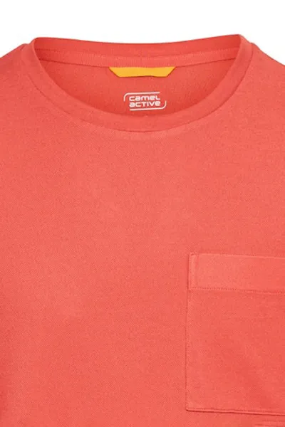 Tričko Camel Active T-Shirt 1/2 Arm Sunfaded Red