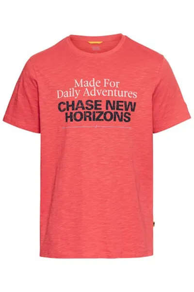Tričko Camel Active T-Shirt 1/2 Arm Sunfaded Red