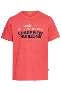 Tričko Camel Active T-Shirt 1/2 Arm Sunfaded Red