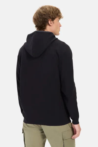 Sveter Camel Active Knitted Jacket Dark Indigo