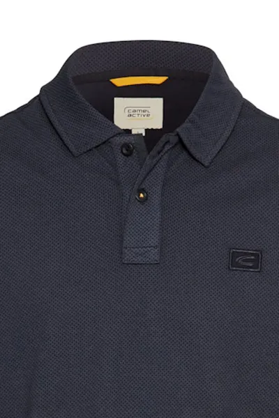 Polokošeľa Camel Active Polo 1/2 Arm Dark Indigo