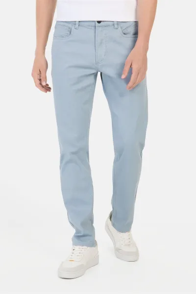 Džínsy Camel Active 5 Pocket Regular Fit Smoke Blue