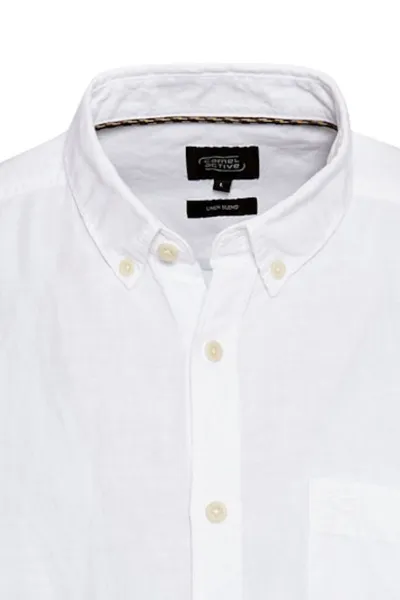 Košeľa Camel Active Shortsleeve Shirt White