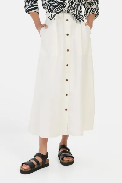 Sukňa Camel Active Skirt Ecru