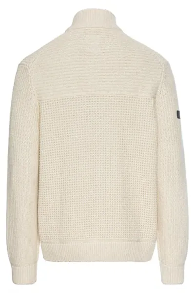 Sveter Camel Active Knitted Jacket Creme