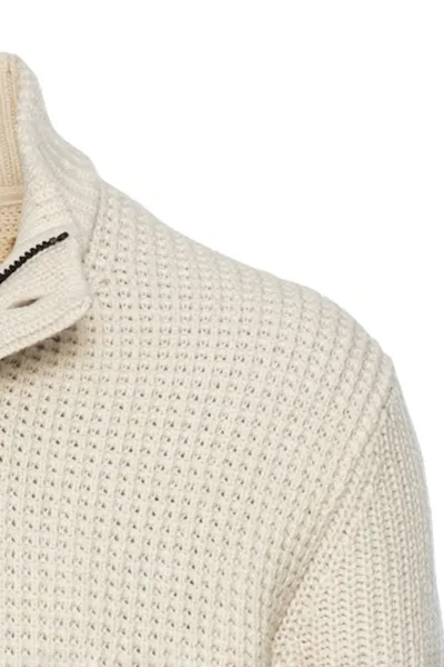 Sveter Camel Active Knitted Jacket Creme