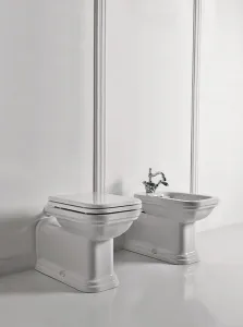 KERASAN - WALDORF WC misa 37x65cm, spodný/zadný odpad, biela 411601