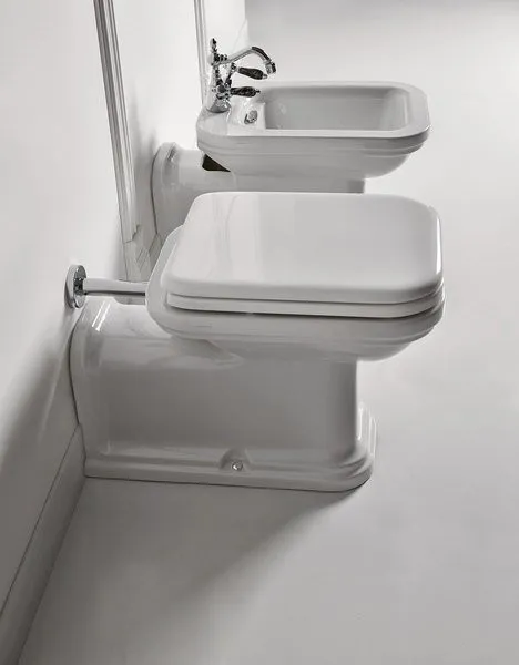 KERASAN - WALDORF WC misa 37x65cm, spodný/zadný odpad, biela 411601