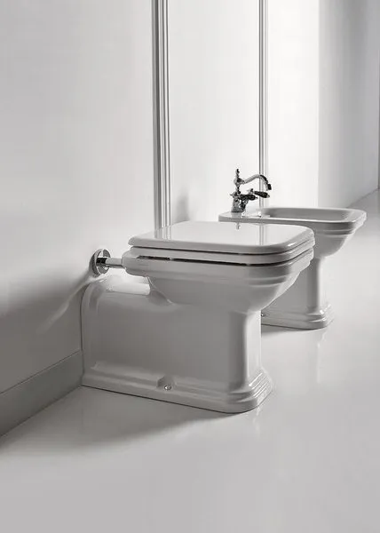 KERASAN - WALDORF WC misa 37x65cm, spodný/zadný odpad, biela 411601