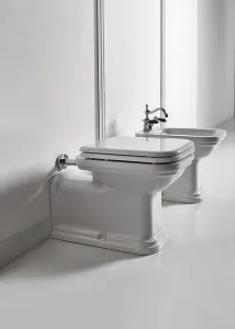 KERASAN - WALDORF WC misa 37x65cm, spodný/zadný odpad, biela 411601