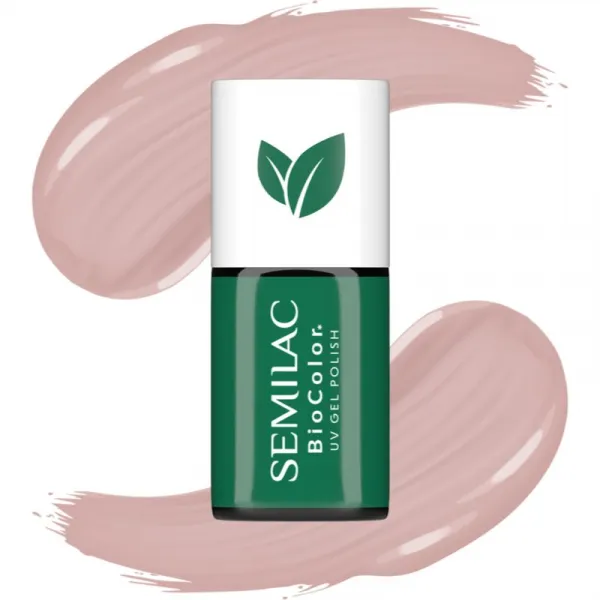 Semilac UV Hybrid BioColor gélový lak na nechty s použitím UV/LED lampy odtieň 715 Yoga On Sand 7 ml