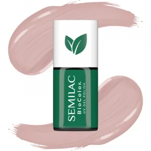 Semilac UV Hybrid BioColor gélový lak na nechty s použitím UV/LED lampy odtieň 715 Yoga On Sand 7 ml