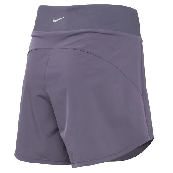Nike NK BLISS DF MR 5IN BR SHORT Dámske šortky, tmavo sivá, veľkosť