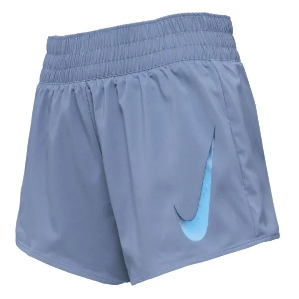 Nike SWOOSH SHORT VENEER VERS Dámske šortky, modrá, veľkosť