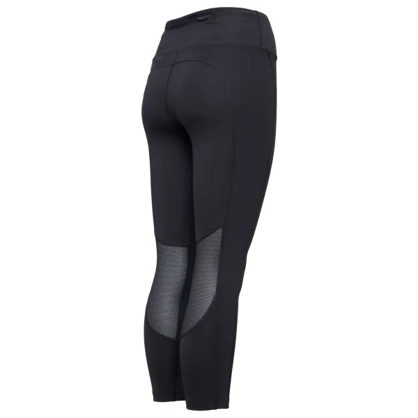 Nike DF FAST CROP W Dámske bežecké legíny, čierna, veľkosť