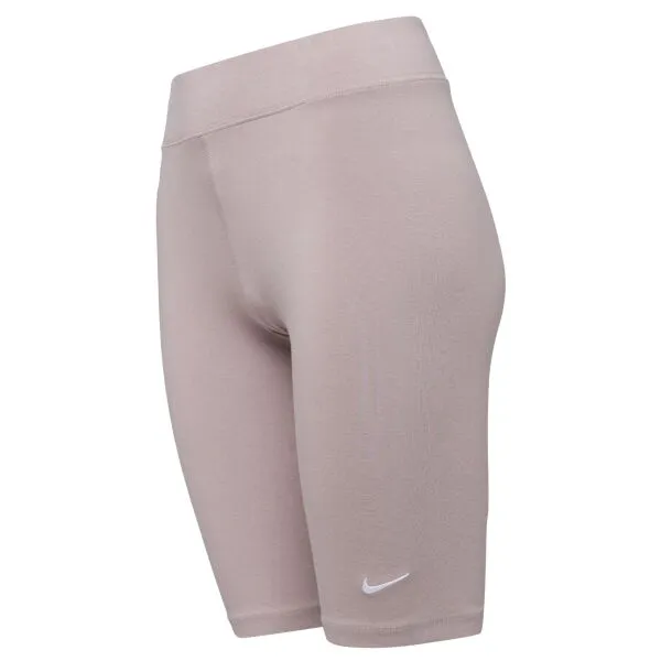 Nike SPORTSWEAR ESSENTIAL Dámske voľnočasové šortky, béžová, veľkosť