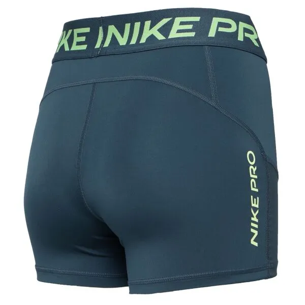 Nike PRO Dámske šortky, tmavo zelená, veľkosť