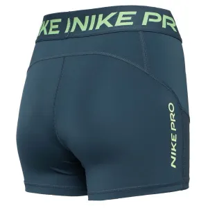 Nike PRO Dámske šortky, tmavo zelená, veľkosť