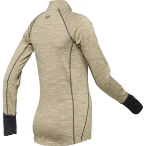 TRIMM CLINIC LADY Dámska mikina, khaki, veľkosť