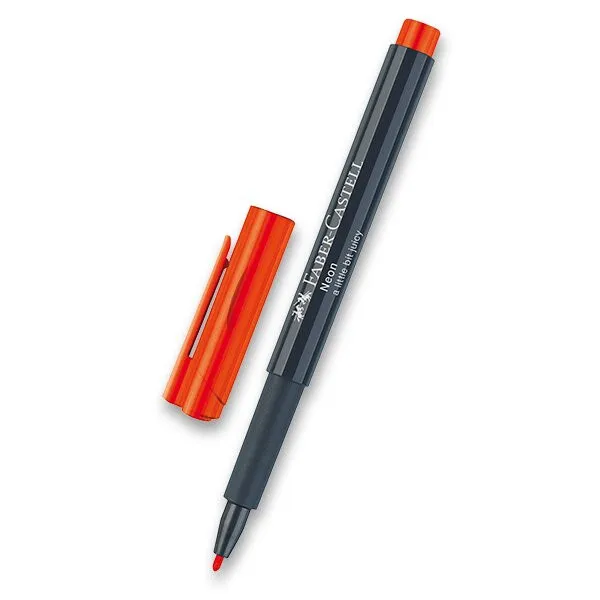Set neónových popisovačov Faber Castell 6 ks