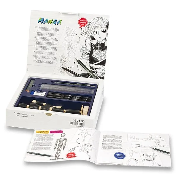 Štartovací set pre Manga komiksy Faber-Castell