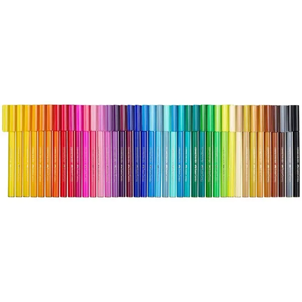 Faber-Castell popisovače s klipom v kufríku 40 ks