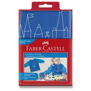 Výtvarná zásterka Faber-Castell - modrá
