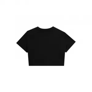 Dievčenské tričko s krátkym rukávom 4F JUNIOR TSHIRT-JWSS24TTSHF1144-20S-DEEP BLACK