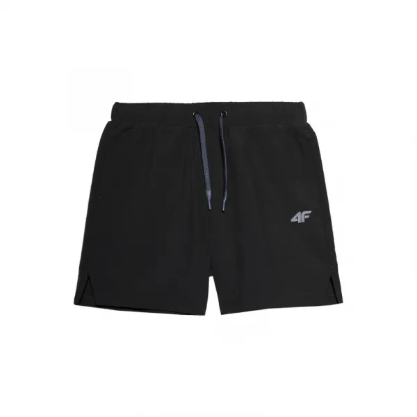 Chlapčenské tréningové kraťasy 4F JUNIOR SHORTS FNK-JWSS24TFSHM483-20S-DEEP BLACK