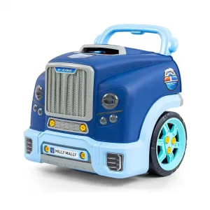 Realistický model prednej časti auta s otváracou kapotou Milly Mally N-GINE blue
