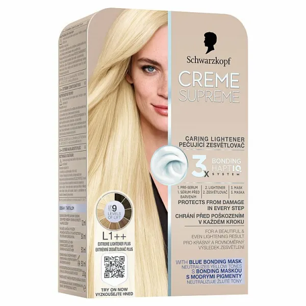 Schwarzkopf Creme Supreme L1++ extrémny zosvetľovač plus 1ks